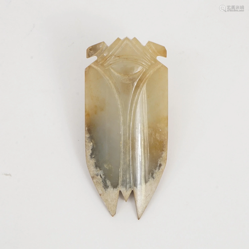 A PIECE OF JADE CICADA