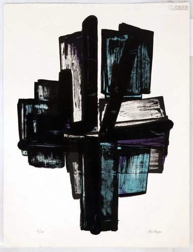 Pierre Soulages (French, b. 1919) 