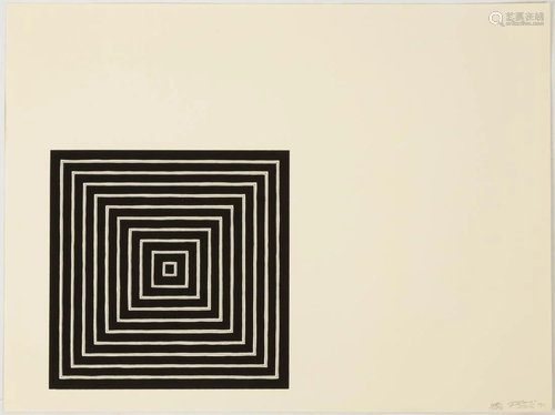 Frank Stella (American, b. 1936) Angriff (from