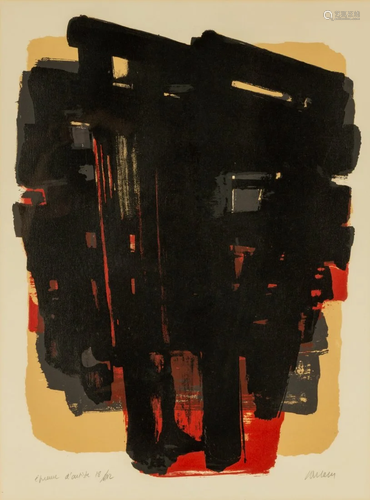 Pierre Soulages (French, b. 1919) 