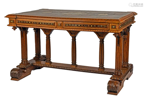 19th Century Unusual Carved Italian Center Table