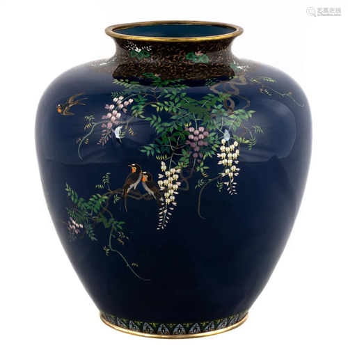 Japanese Cloisonné Vase