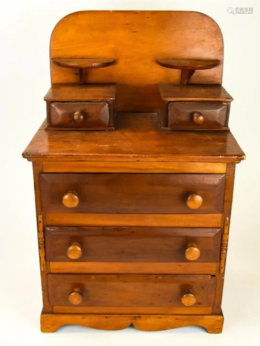 Antique Salesman Sample Chest of Drawers