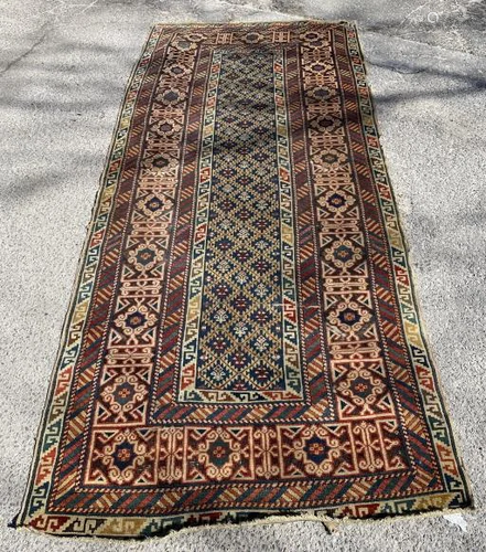 Oriental Chi-Chi Design Hand Knotted Wool Rug