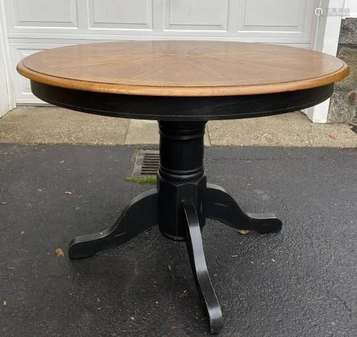 French Provincial Bookmatched Dining Table