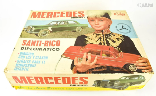 Vintage Rico Mercedes Benz Remote Control Toy Car