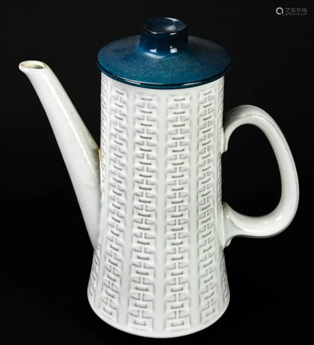 Midcentury Modern Ceramic Coffee Pot Ceramano