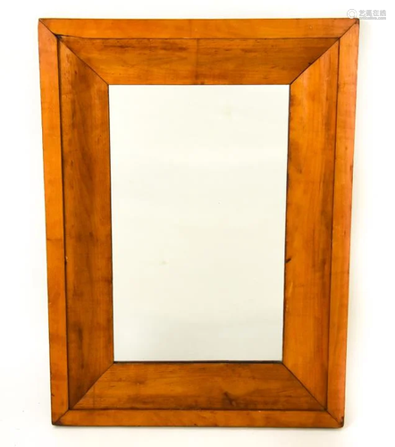 Arts & Crafts Style Wood Frame Rectangular Mirror