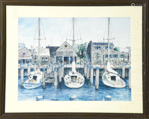 Barbara Kauffman Locke Nautical Print