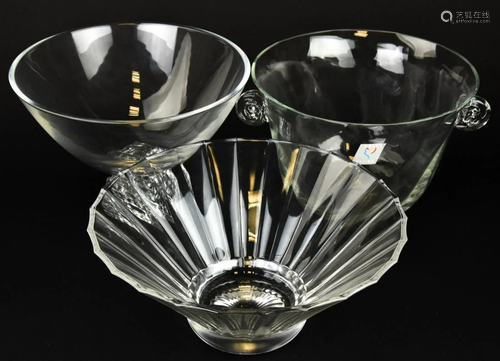 Crystal Centerpiece Bowls Mikasa, Villeroy & Boch