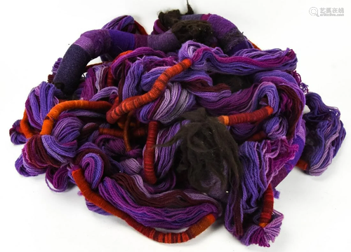 Fiber Art Sculpture In The Manner of Sheila Hicks