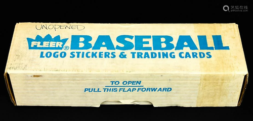 Fleer 1987 Factory Box Baseball Trading Cards