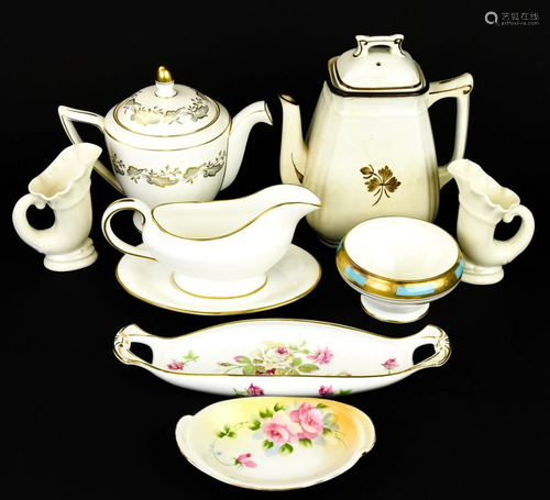 Lot Assorted Table Items Including Minton, Limoges