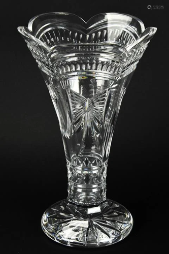 Commemorative Waterford Millennium Crystal Vase