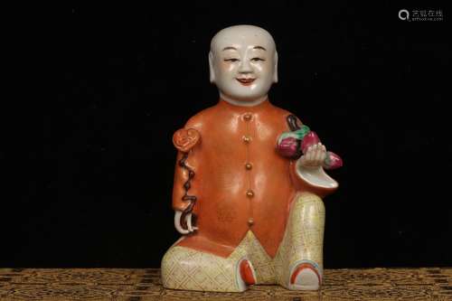 AUSPICIOUS FIGURE SCULPTURE