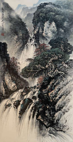Guan Shanyue, Landscape Painting