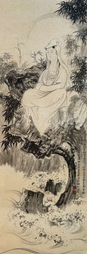 Zhang Daqian, Buddha statue