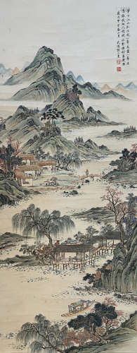 Lu Xiaoman, landscape painting