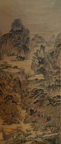 Wang Yu, mountain map