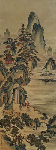 Dong Bangda, landscape painting