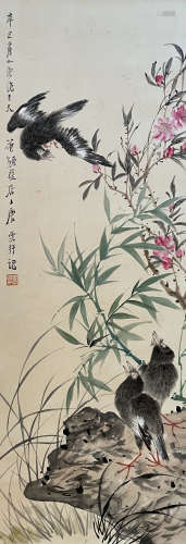 Tang Yun,Flower and bird illustration