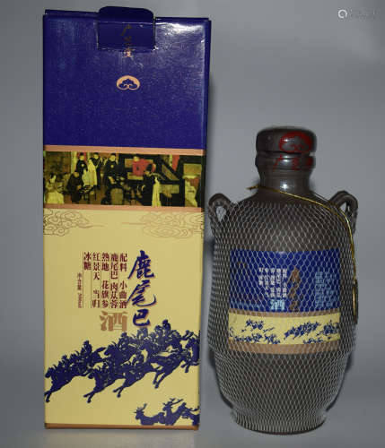 广芝堂1999年33°鹿尾酒1瓶