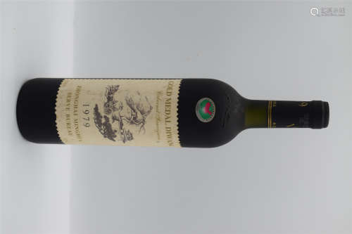 1979中国第一瓶干红葡萄酒1瓶