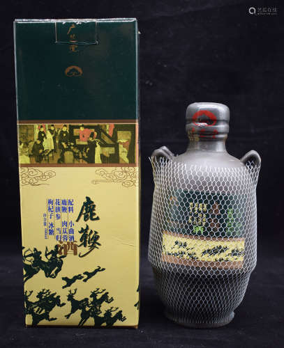 广芝堂1999年33°鹿鞭酒1瓶