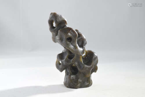 A Stone Like Carved Jade Figure