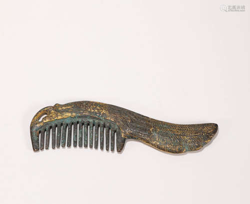 Copper comb from Song宋代銅制梳子