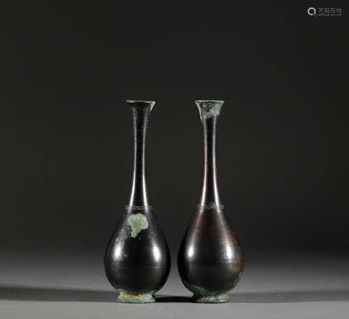 Copper vases from Han漢代銅制淨水瓶