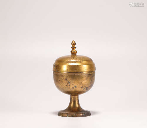 Copper and gilding water container from Han漢代銅鎏金供水器皿
