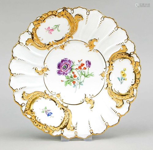 Meissen plate, mark 1924-1934,