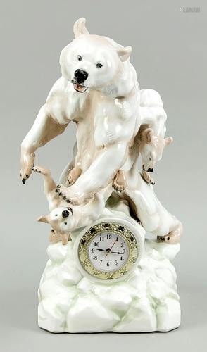 Figural mantel clock, Richard