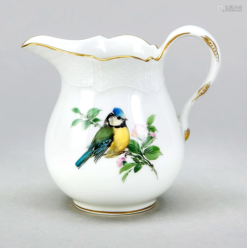 Milk jug, Meissen, mark after