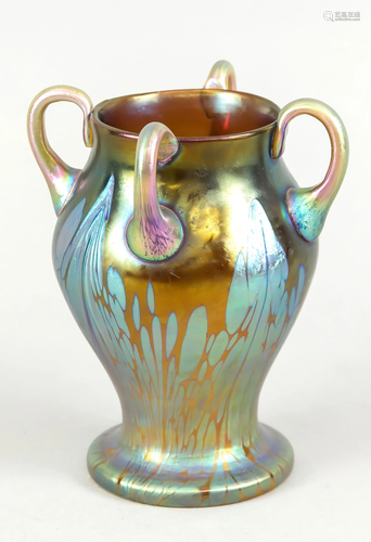 Art Nouveau handle vase, c. 19