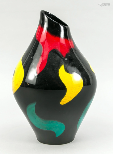 Vase, German, 1950-70s, cerami