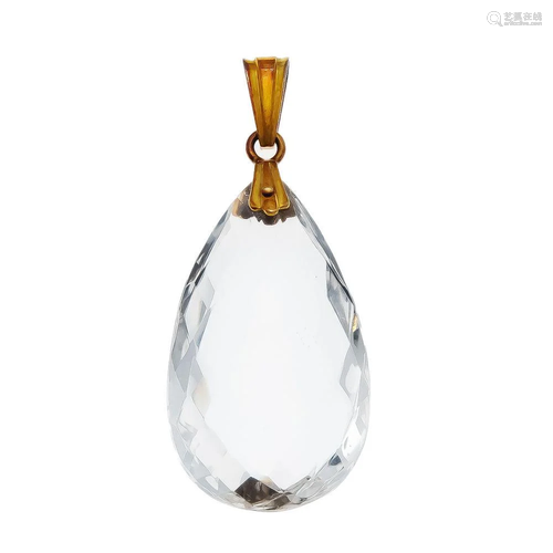 Rock crystal pendant GG 585/000