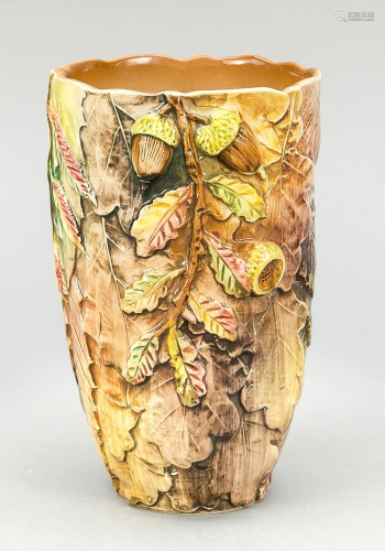 Cup vase, Italy, 20th c., cera