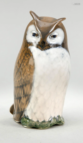 Owl, Royal Copenhagen, mark 19