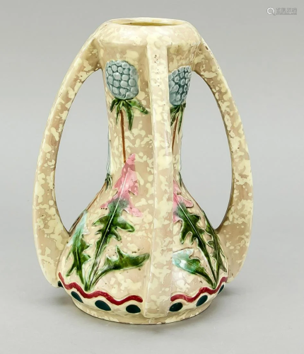 Art Nouveau vase, Eduard Eichl