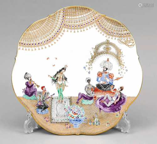 Cake plate, Meissen, after 198
