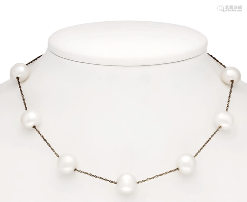 Cultured pearl necklace GG 585/0