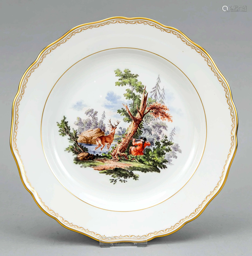 Picture plate, Meissen, 1970s,