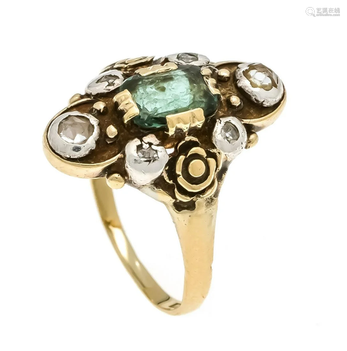 Antique ring GG/WG 750/000 with