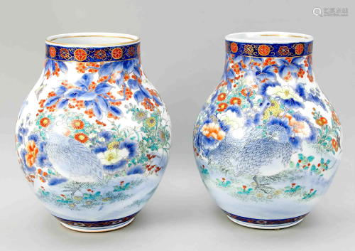 Pair of vases, Japan (Arita),