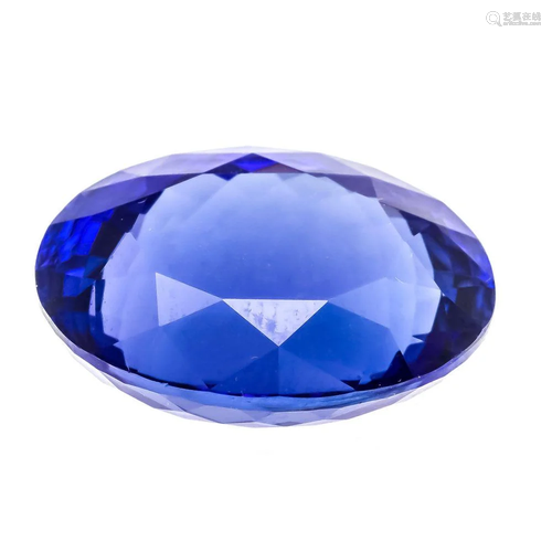 Tanzanite 20,70 ct, oval faceted