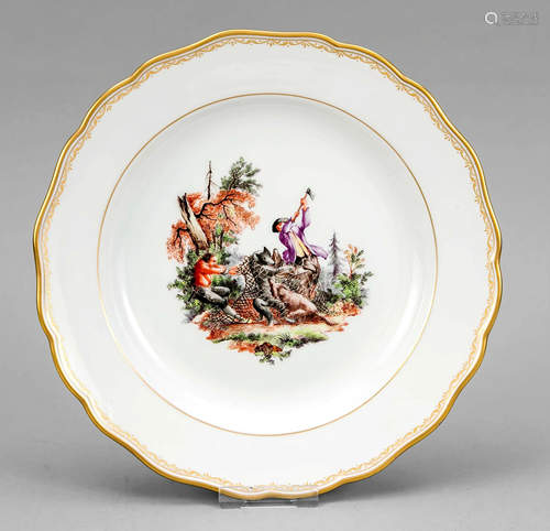 Picture plate, Meissen, 1970s,