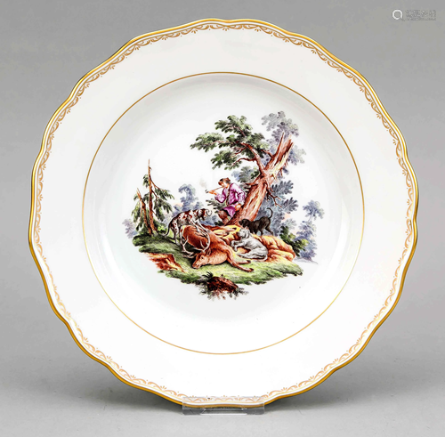 Picture plate, Meissen, 1970s,