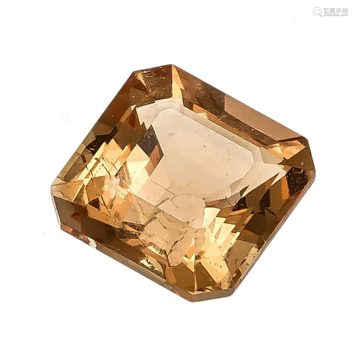 Imperial topaz 3.03 ct, emerald